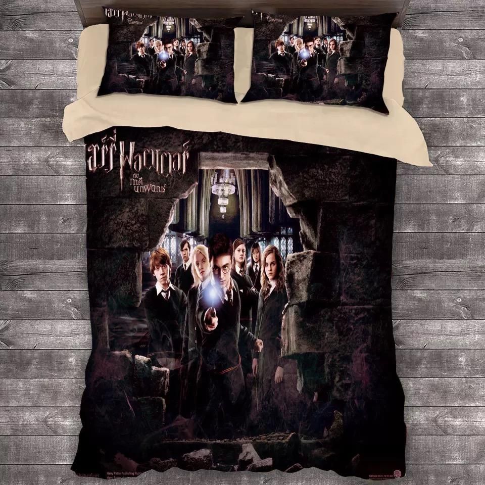 Harry Potter Hogwarts 10 Duvet Case Quilt Cover Pillowcase Bedding