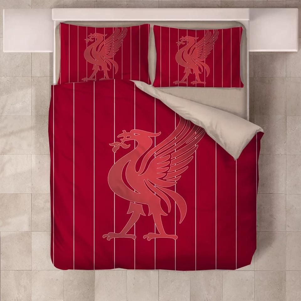 Liverpool Football Club 27 Duvet Cover Pillowcase Bedding Sets Home