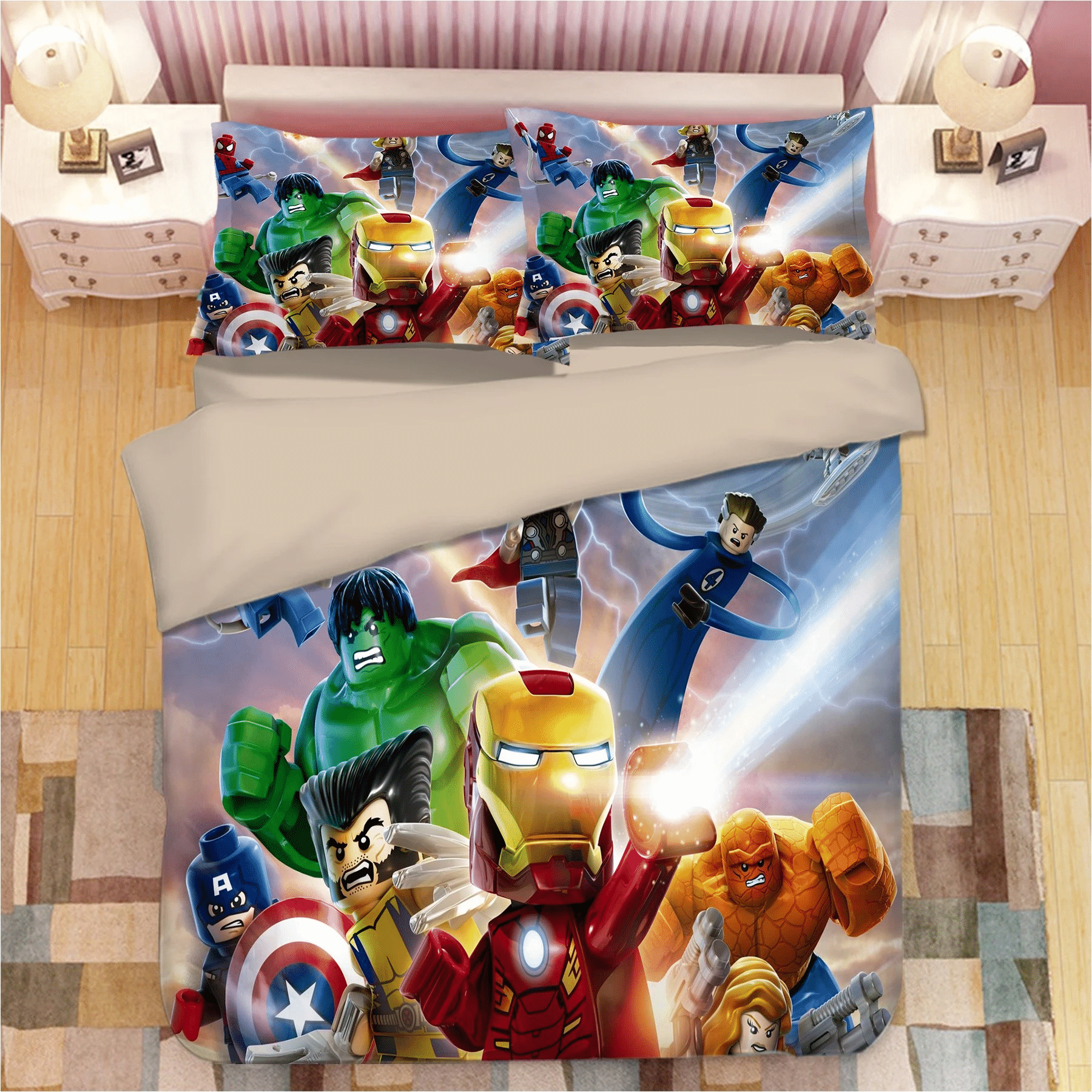 Lego Avengers Infinity War 1 Duvet Cover Quilt Cover Pillowcase