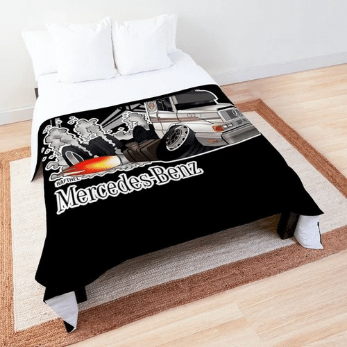 Mercedes Benz Truck Bedding Sets Duvet Cover Bedroom Quilt Bed