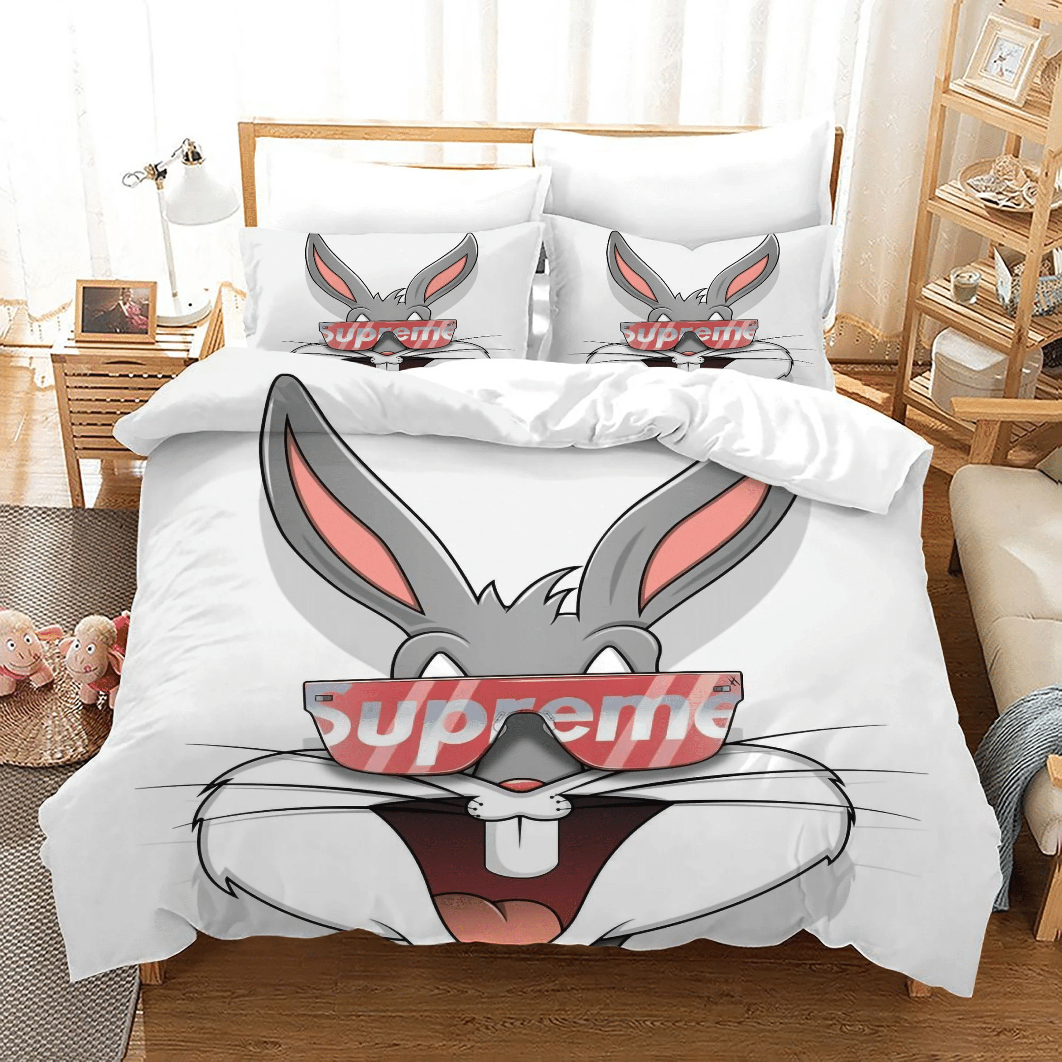 Looney Tunes Bugs Bunny 5 Duvet Cover Pillowcase Bedding Sets