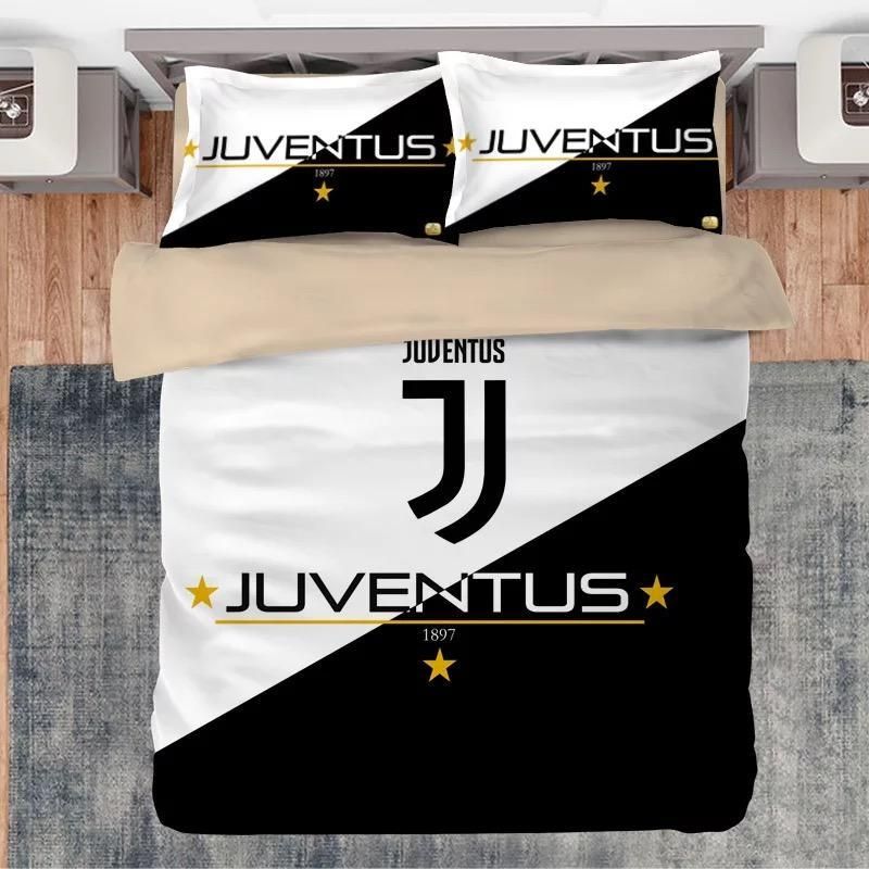 Juventus Cristiano Ronaldo Football Club 15 Duvet Cover Pillowcase Bedding