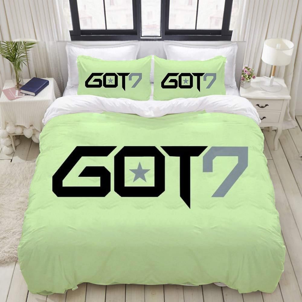 Kpop Got7 9 Duvet Cover Pillowcase Bedding Sets Home Bedroom