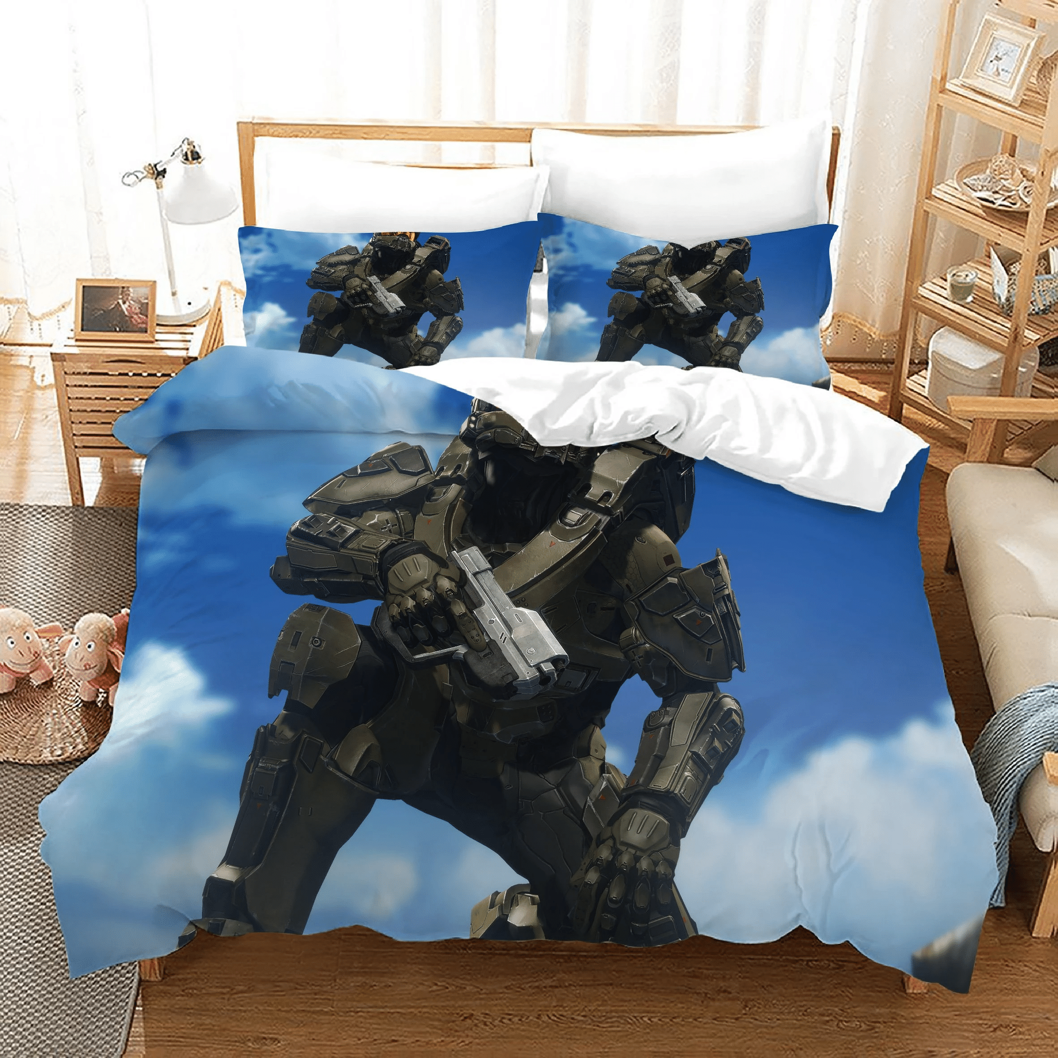 Halo 5 Guardians 23 Duvet Cover Quilt Cover Pillowcase Bedding