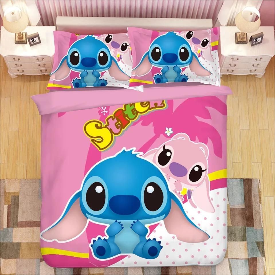 Lilo 038 Stitch 8 Duvet Cover Bedding Sets Pillowcase Quilt