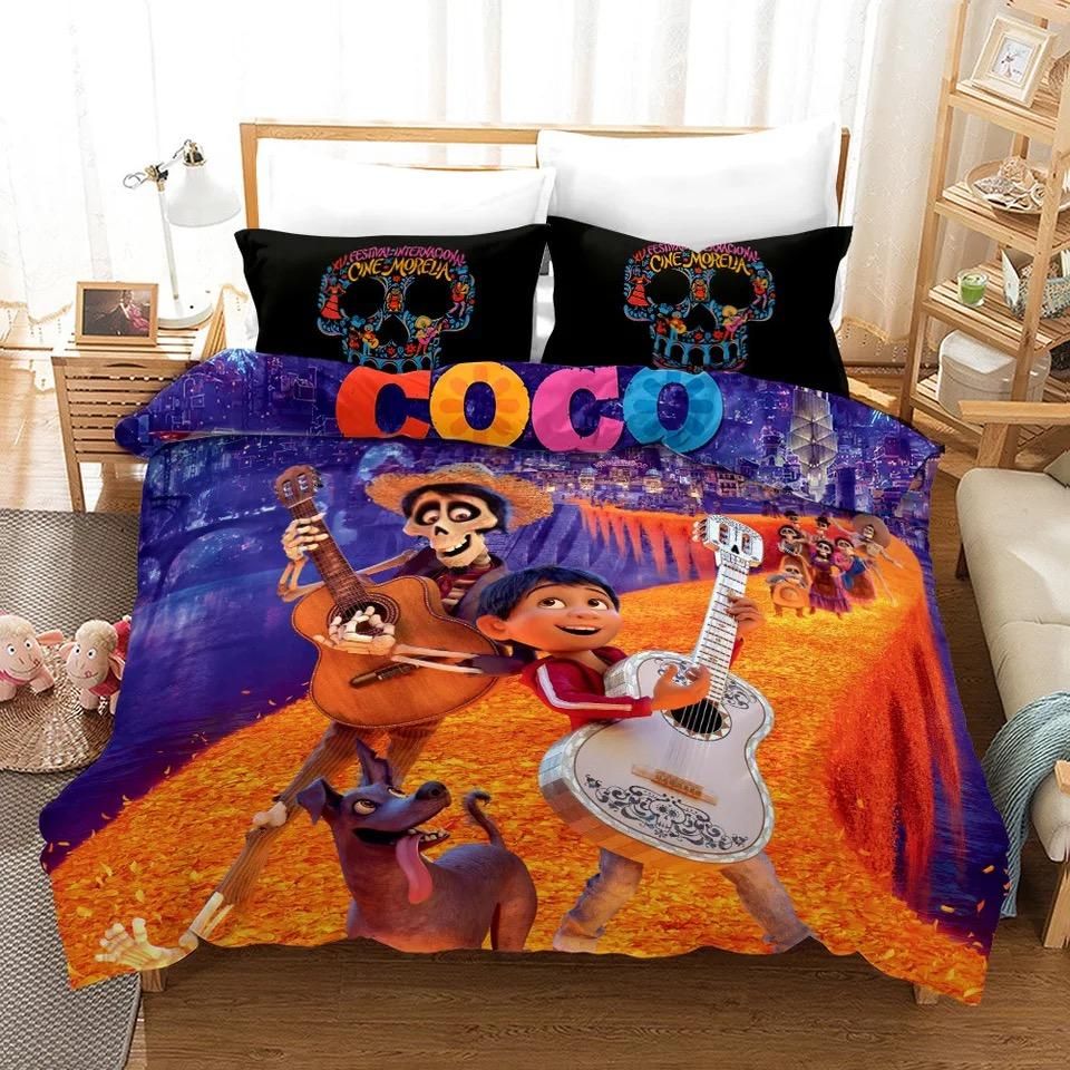 Movie Coco 3 Duvet Cover Quilt Cover Pillowcase Bedding Sets
