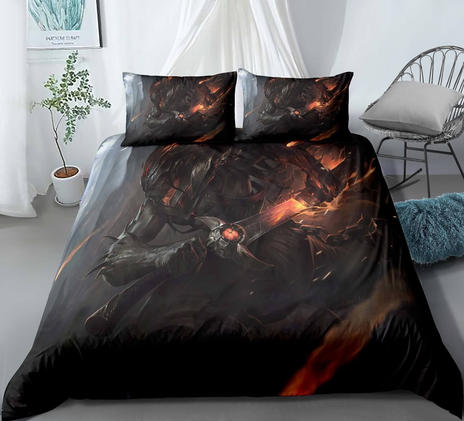 League Of Legends Lol Yasuo 8 Duvet Cover Quilt Cover