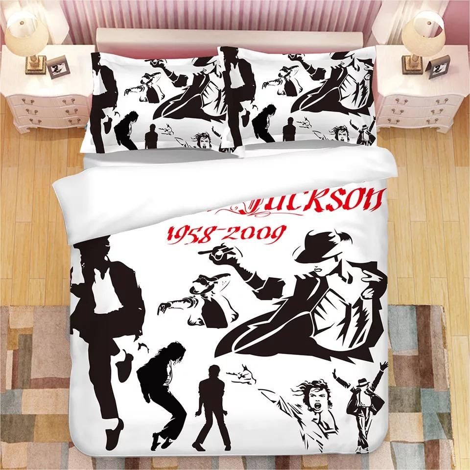 Michael Jackson 6 Duvet Cover Quilt Cover Pillowcase Bedding Sets