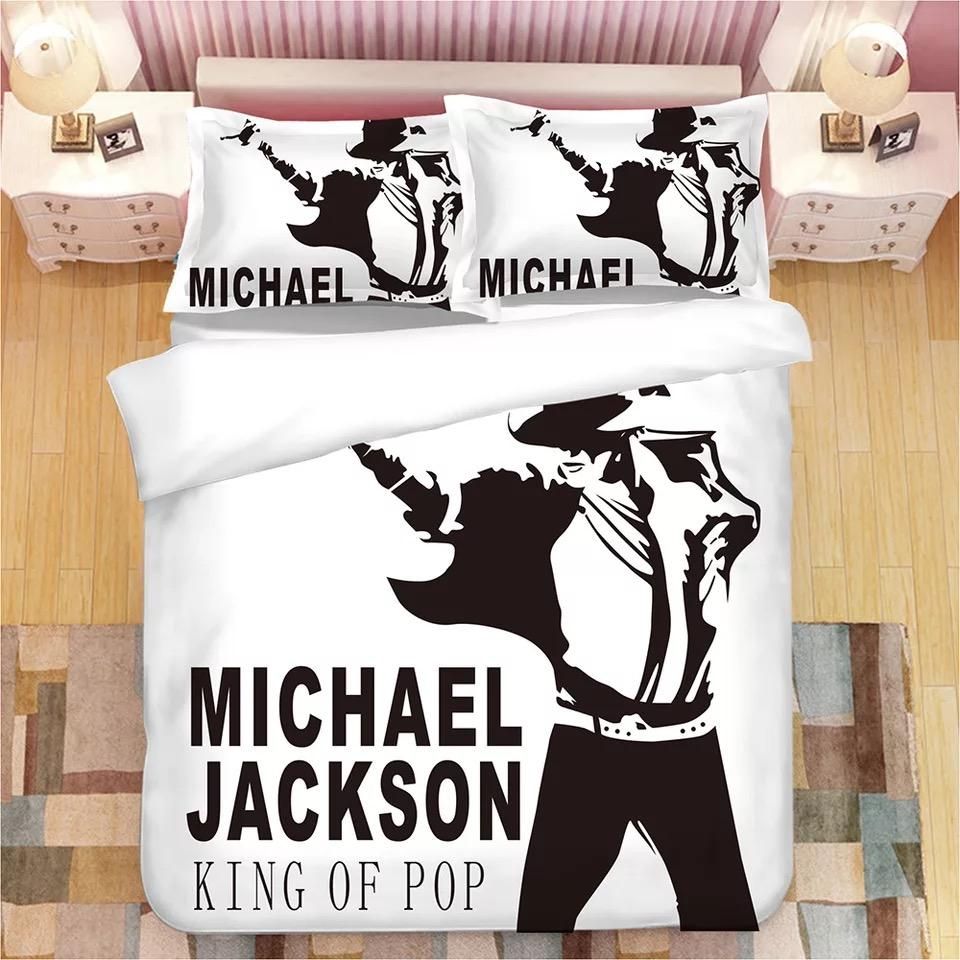 Michael Jackson 4 Duvet Cover Quilt Cover Pillowcase Bedding Sets