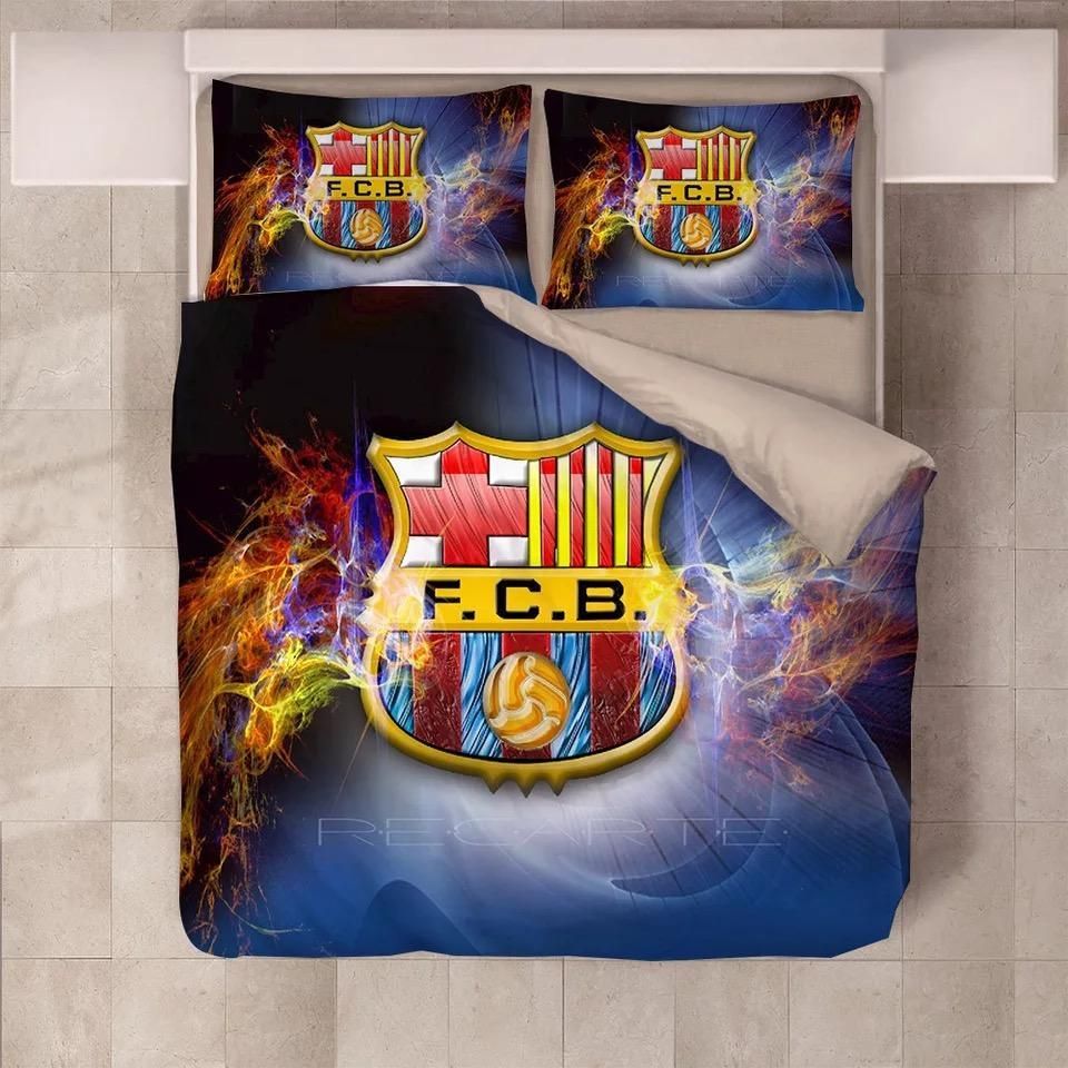 Messi Football Football Club Barcelona Fcb 8 Duvet Cover Pillowcase