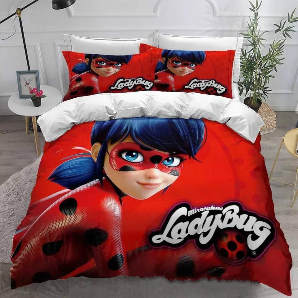 Miraculous Ladybug Cat Noir 8 Duvet Cover Pillowcase Bedding Sets