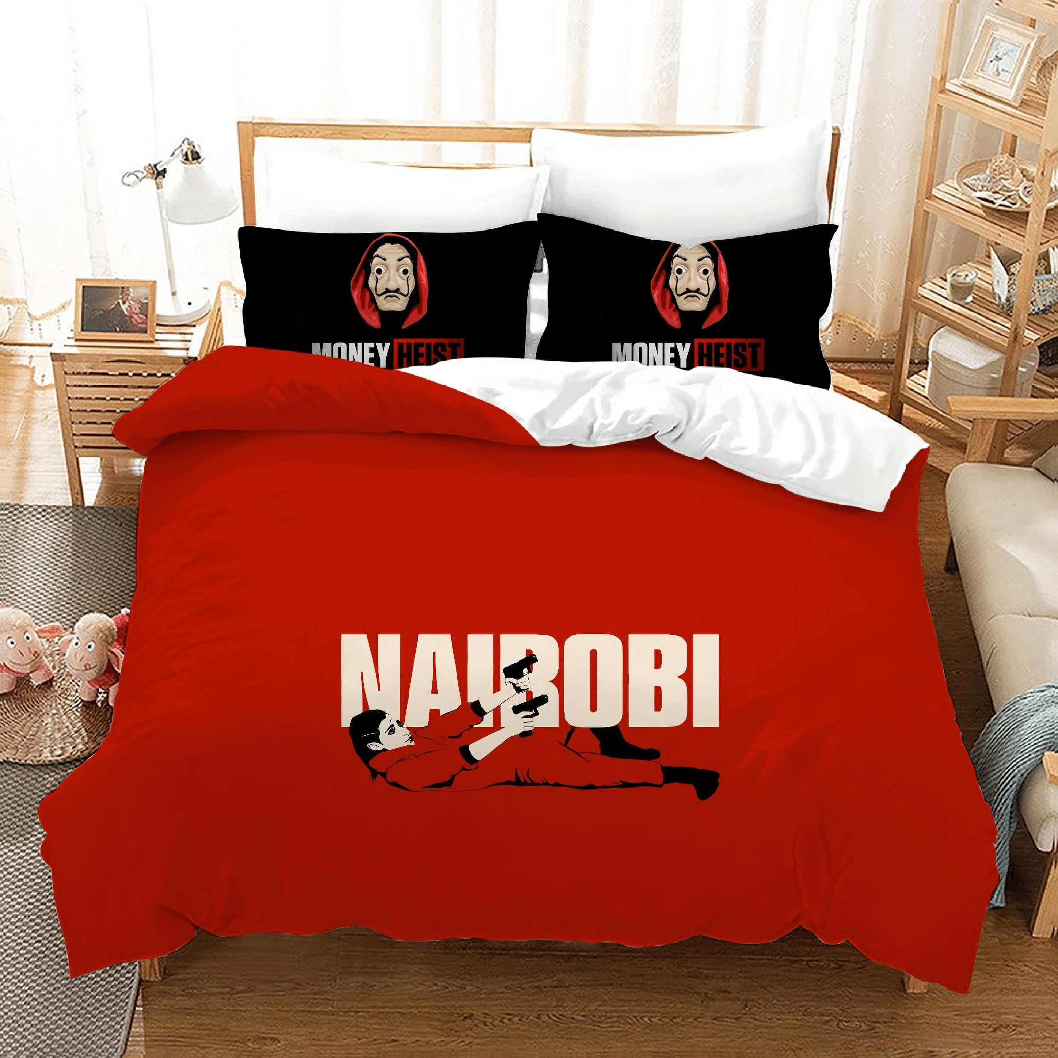 La Casa De Papel 23 Duvet Cover Pillowcase Bedding Sets