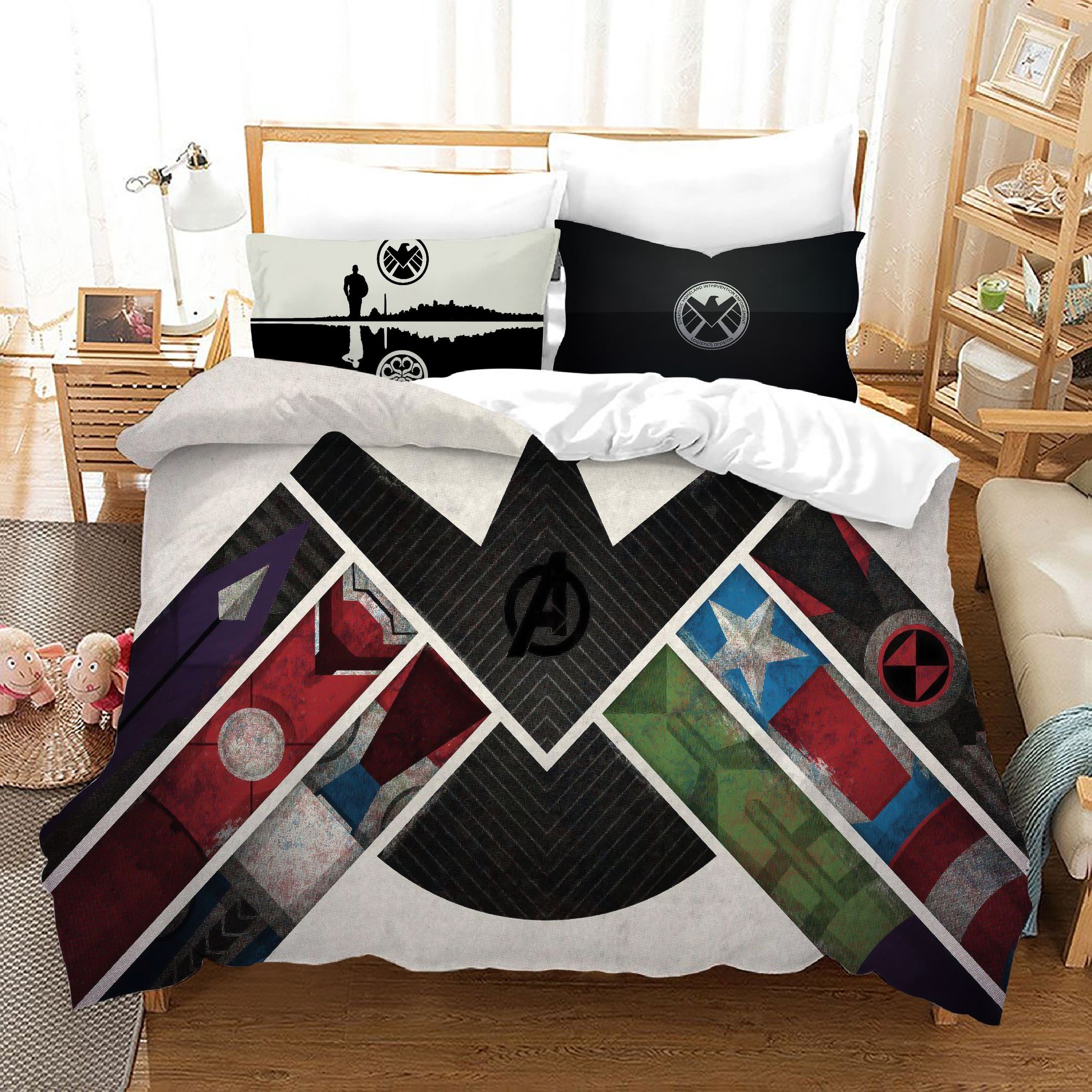 Marvel 8217 S Agents Of S H I E L D 11 Duvet Cover Pillowcase Bedding Sets