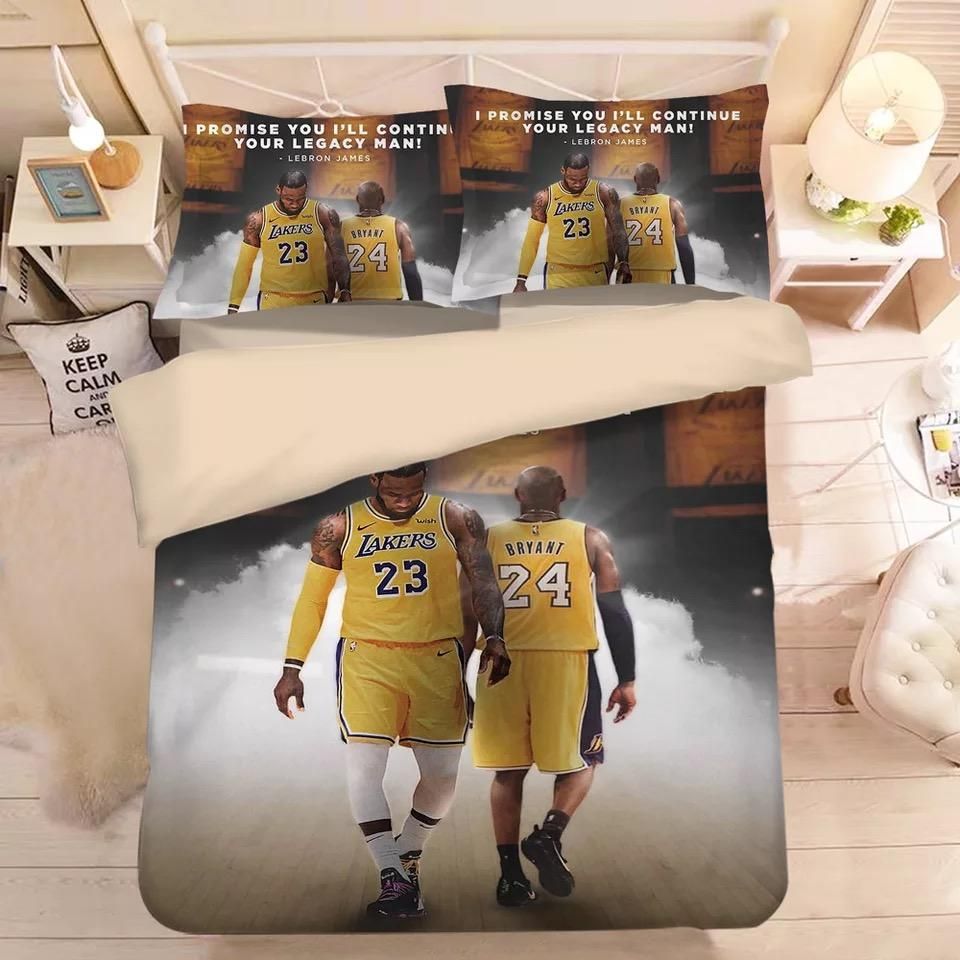 Lebron James Basketball 5 Duvet Cover Quilt Cover Pillowcase Bedding