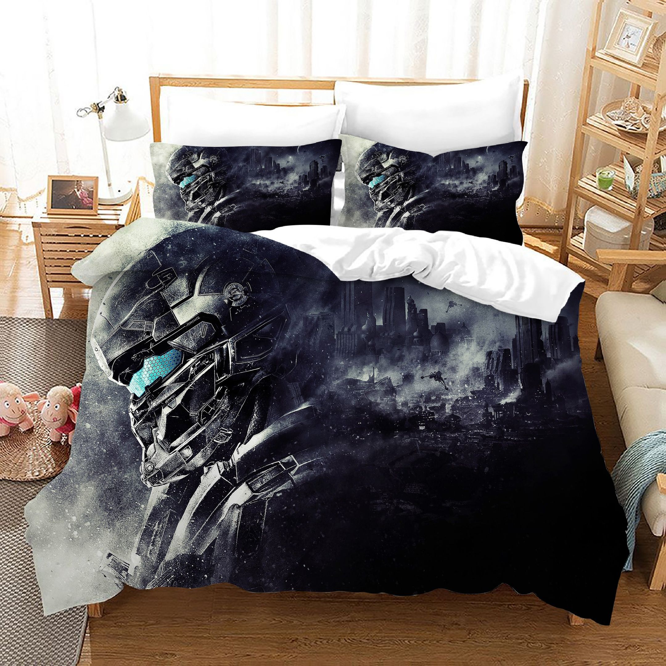 Halo 5 Guardians 21 Duvet Cover Quilt Cover Pillowcase Bedding