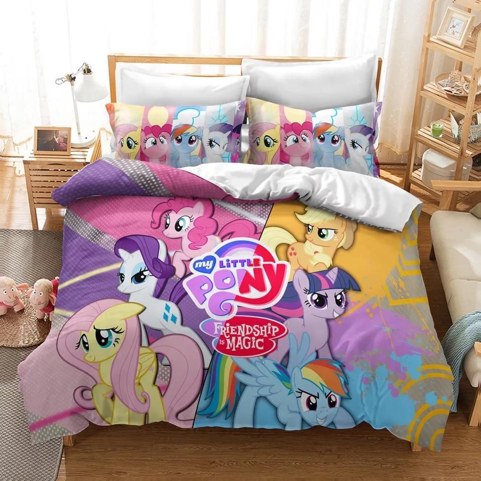 My Little Pony 27 Duvet Cover Quilt Cover Pillowcase Bedding