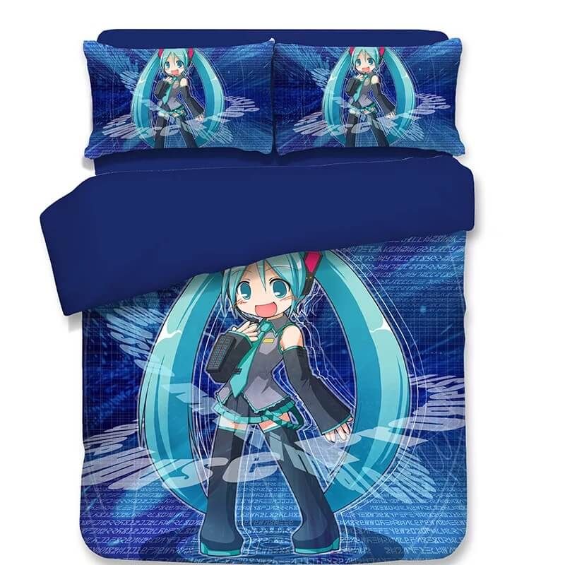 Hatsune Miku 6 Duvet Cover Quilt Cover Pillowcase Bedding Set