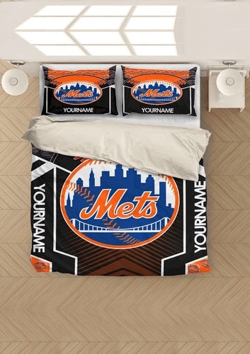 Mlb Baseball Bedding York Mets Bedding Sets Duvet Cover Bedroom