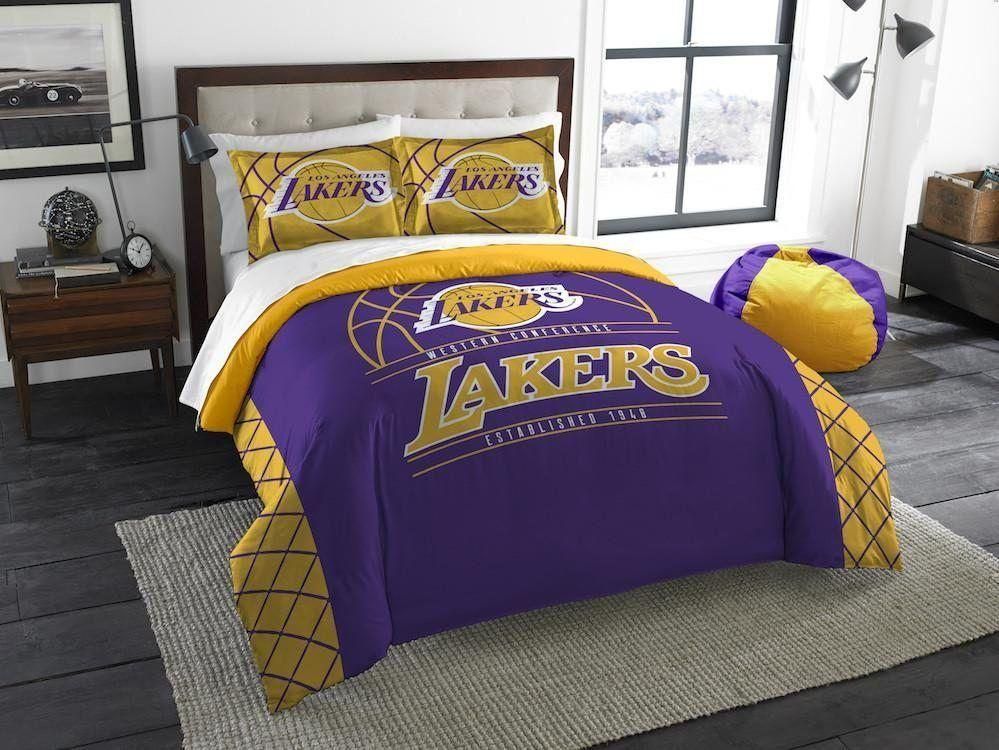 Los Angeles Lakers Bedding Set 1 Duvet Cover 038 2