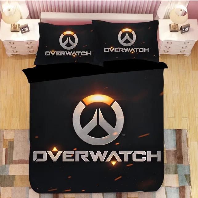 Game Overwatch 17 Duvet Cover Quilt Cover Pillowcase Bedding Sets
