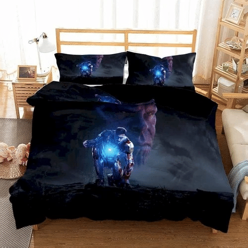 Iron Man 11 Bedding Sets Duvet Cover Bedroom Quilt Bed