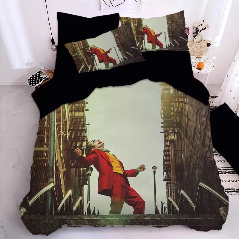 Joker Arthur Fleck Clown 12 Duvet Cover Quilt Cover Pillowcase