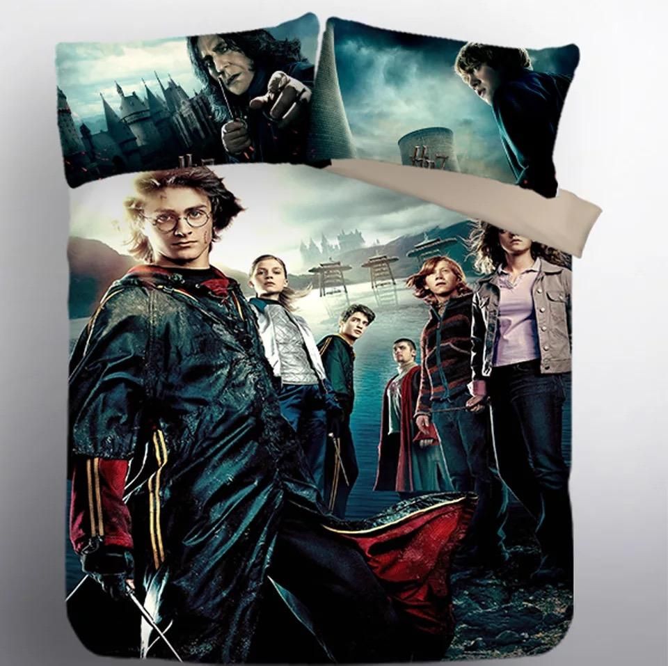 Harry Potter Hogwarts 5 Duvet Cover Quilt Cover Pillowcase Bedding