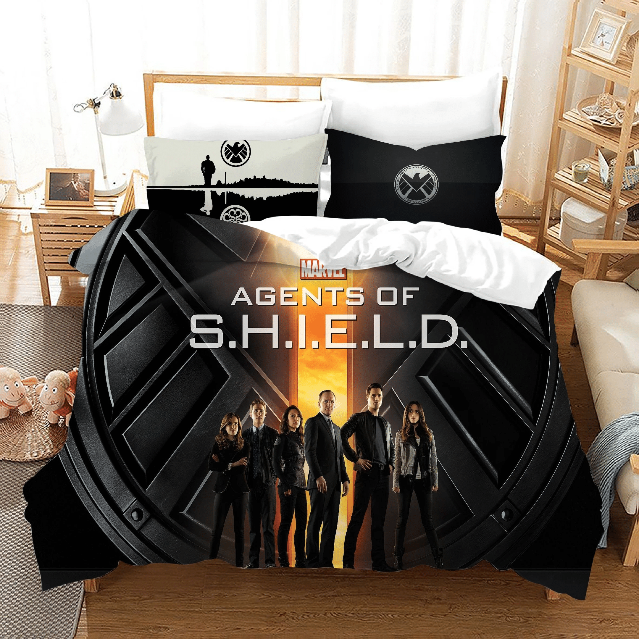 Marvel 8217 S Agents Of S H I E L D 1 Duvet Cover Quilt Cover Pillowcase