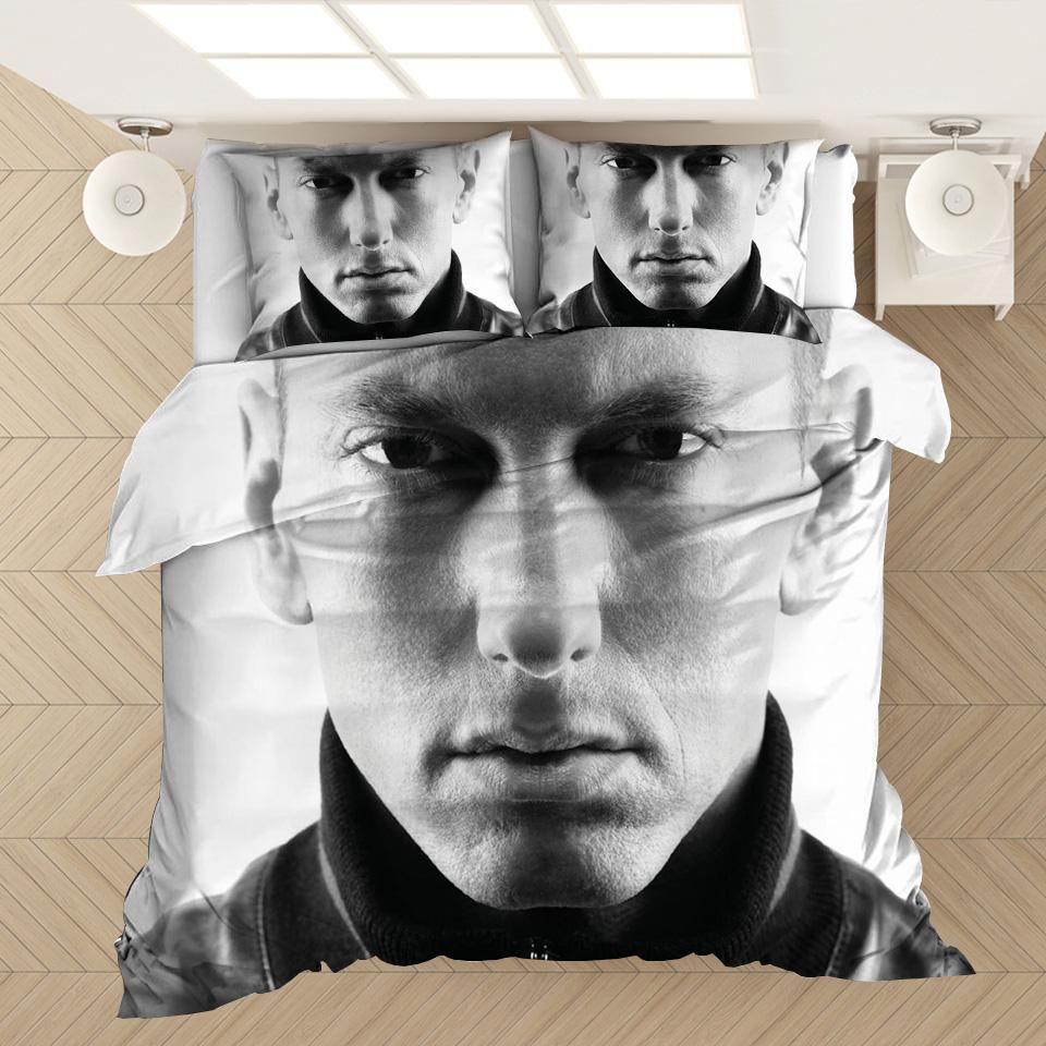 Hip Hop Rapper Eminem 4 Duvet Cover Quilt Cover Pillowcase