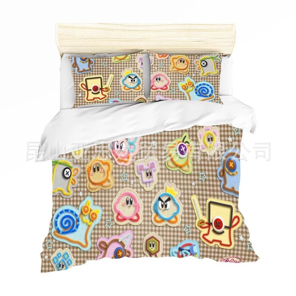 Kirby 038 The Amazing Mirror 5 Duvet Cover Pillowcase Bedding