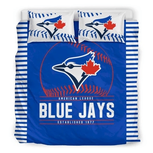 Mlb Toronto Blue Jays Bedding Sets Duvet Cover Bedroom Quilt