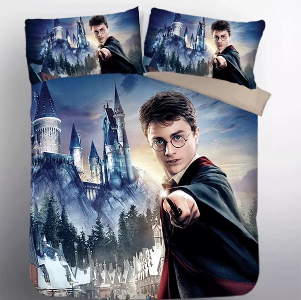 Harry Potter Hogwarts 10 Duvet Cover Pillowcase Bedding Sets Home