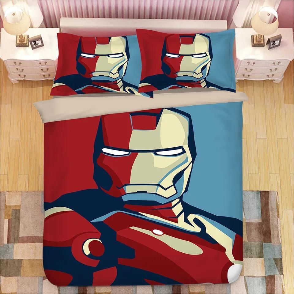 Iron Man Tony Stark 11 Duvet Cover Bedding Sets Pillowcase