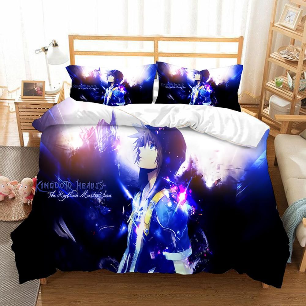 Kingdom Hearts 24 Duvet Cover Quilt Cover Pillowcase Bedding Sets