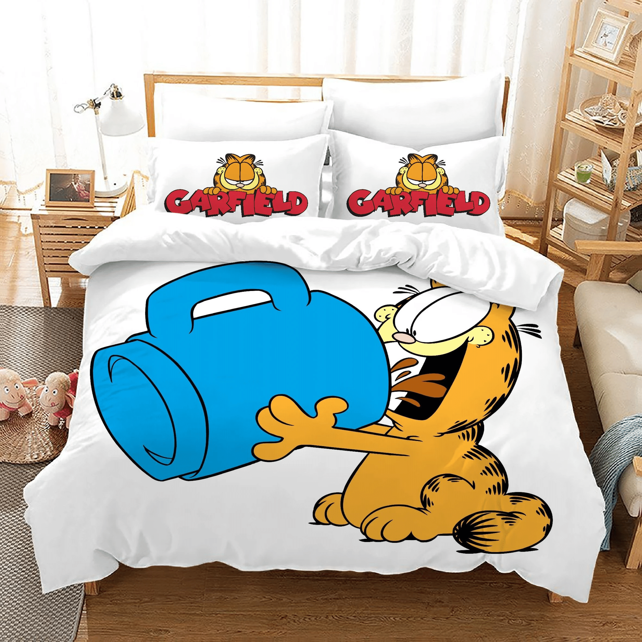 Garfield Exotic Cat 20 Duvet Cover Quilt Cover Pillowcase Bedding