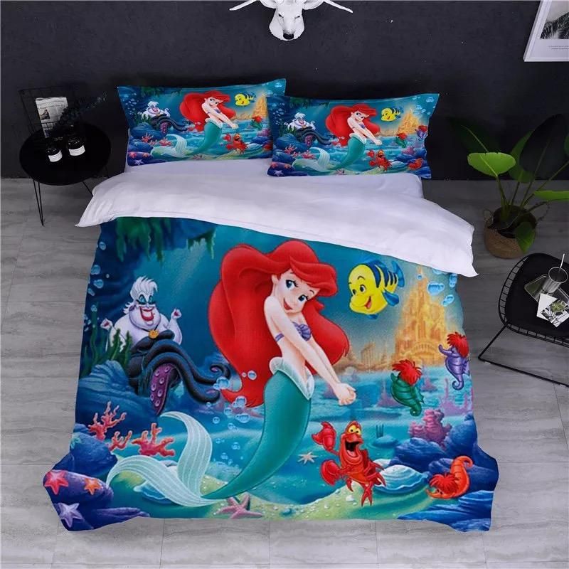 Mermaid 1 Duvet Cover Quilt Cover Pillowcase Bedding Sets Bed