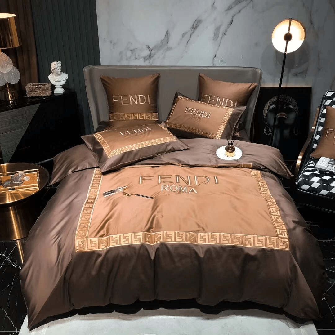 Luxury Fendi Roma Luxury Brand Type 09 Bedding Sets Quilt