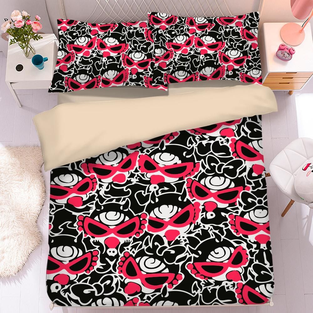 Hysteric Mini 7 Duvet Cover Pillowcase Bedding Sets Home Bedroom