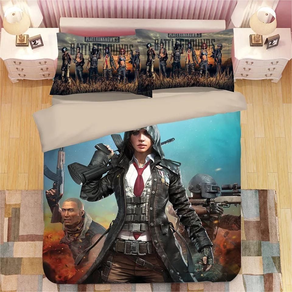 Game Pubg Playerunknown 8217 S Battlegrounds 1 Duvet Cover Quilt Cover Pillowcase