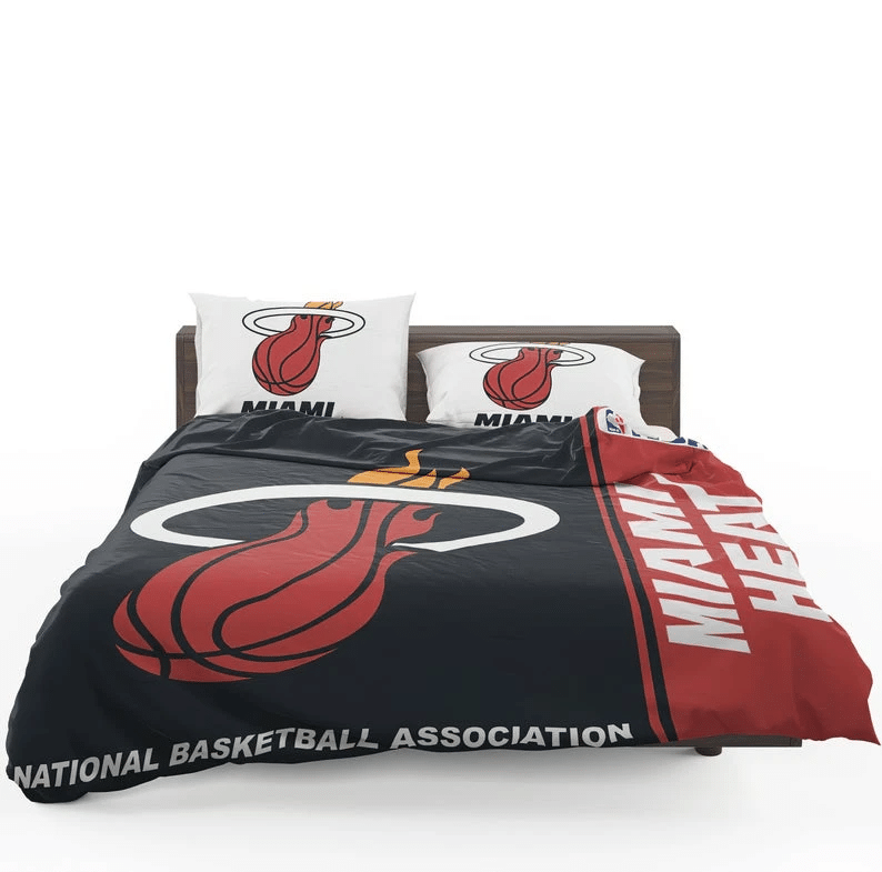 Miami Heat Custom Bedding Sets Basketball Team Cover Set Set