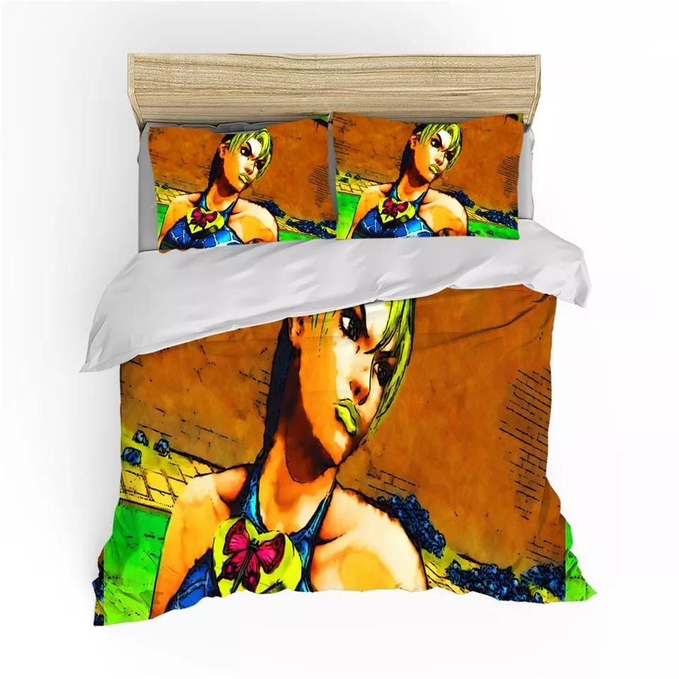 Jojo 8217 S Bizarre Adventure 8 Duvet Cover Quilt Cover Pillowcase Bedding