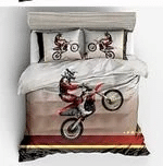 Motocross Racer Bedding Sets Duvet Cover Bedroom Quilt Bed Sets