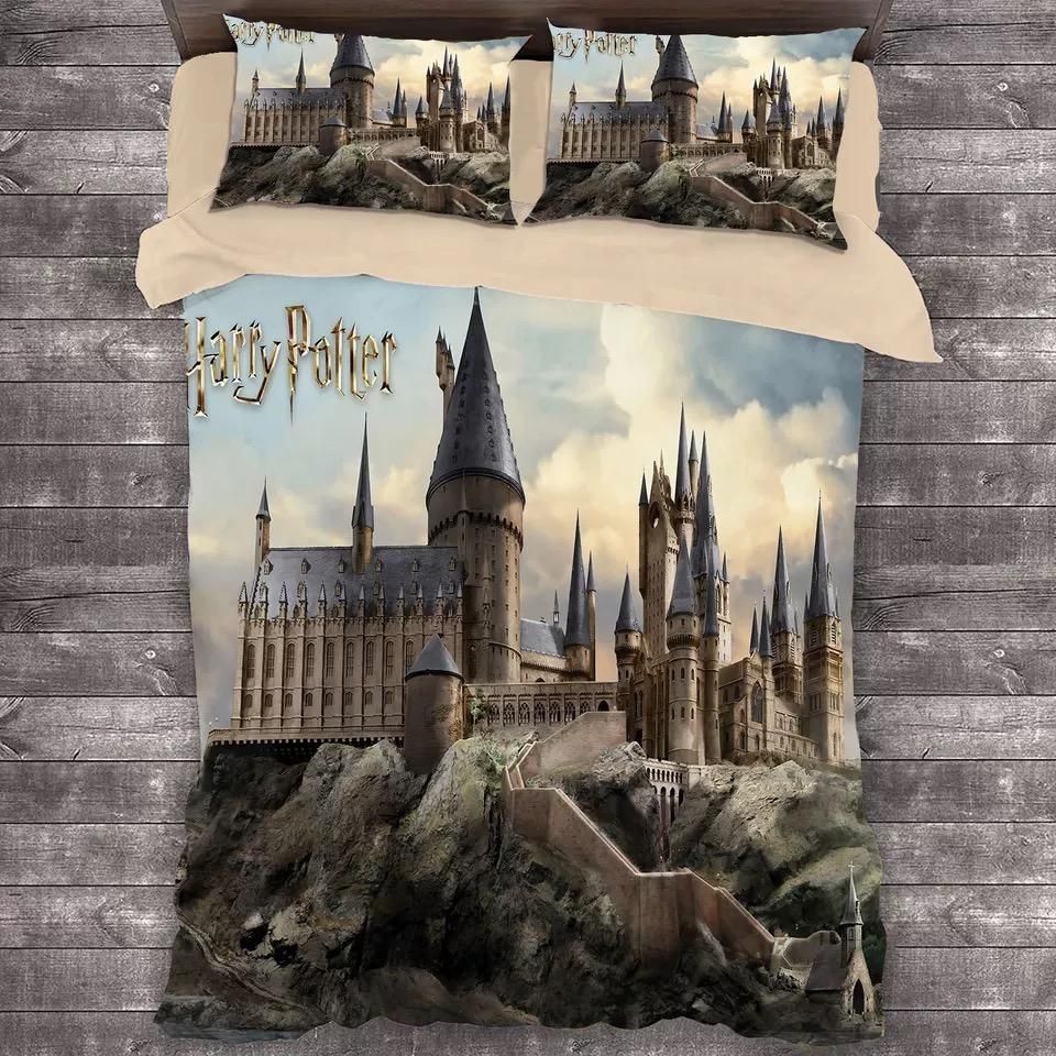 Harry Potter Hogwarts 9 Duvet Case Quilt Cover Pillowcase Bedding