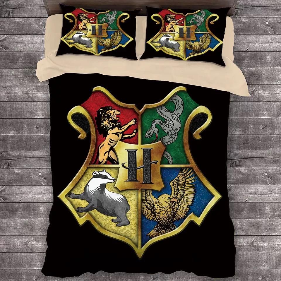 Harry Potter Hogwarts 14 Duvet Case Quilt Cover Pillowcase Bedding