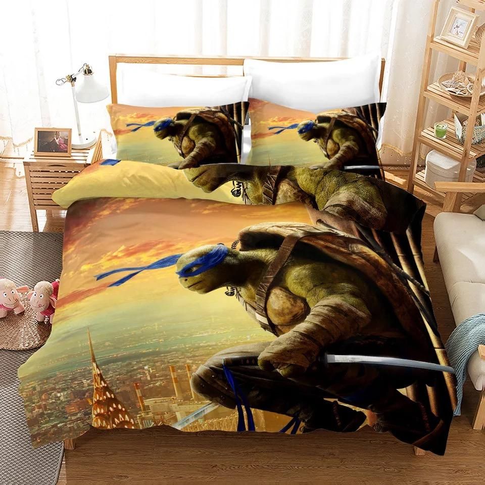 Mirage Studios Raph Mikey Don 9 Duvet Cover Pillowcase Bedding