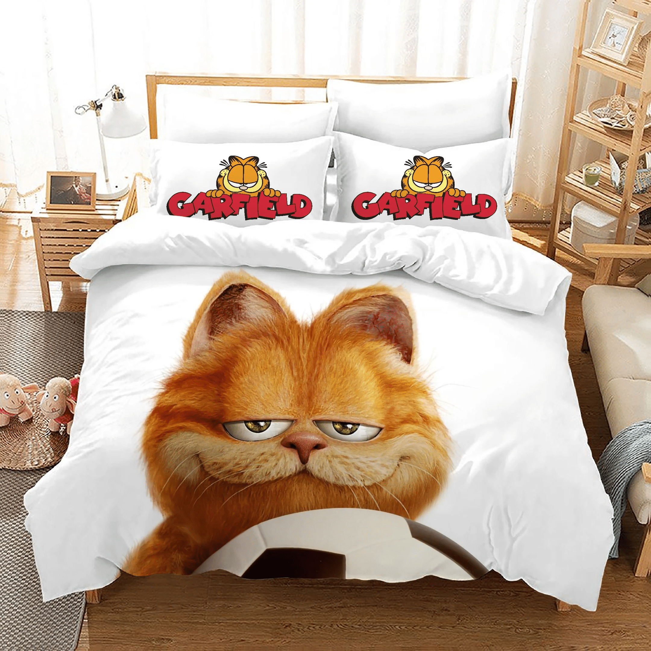 Garfield Exotic Cat 10 Duvet Cover Quilt Cover Pillowcase Bedding