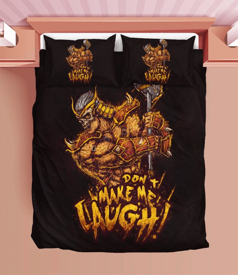 Mortal Kombat Duvet Shao Kahn Bedding Set Quilt Bed Sets