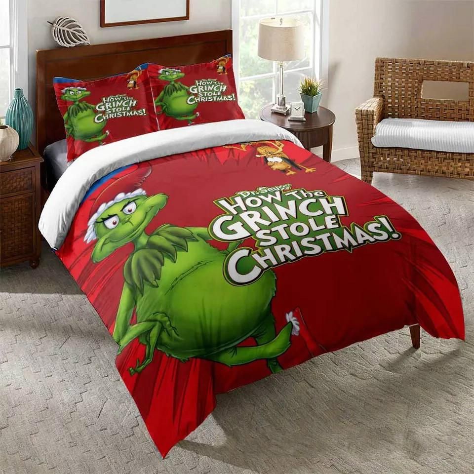 How The Grinch Stole Christmas 15 Duvet Cover Quilt Cover