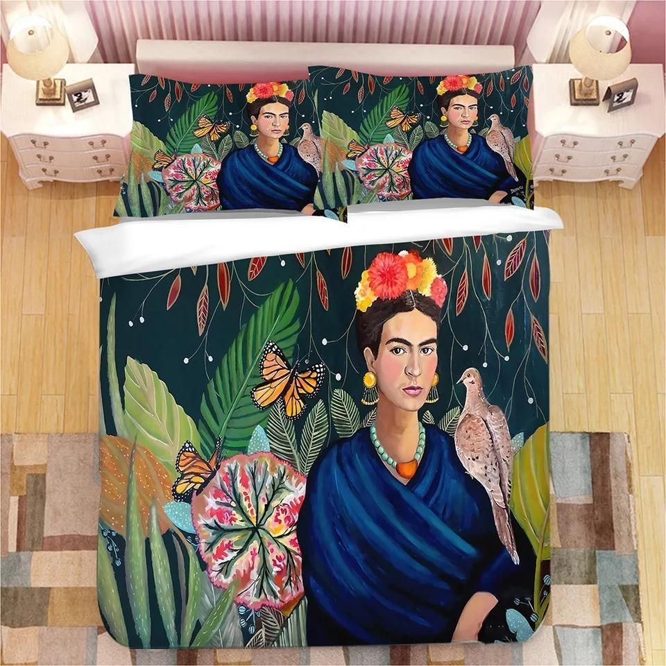 Frida Kahlo 9 Duvet Cover Pillowcase Bedding Sets Home Bedroom