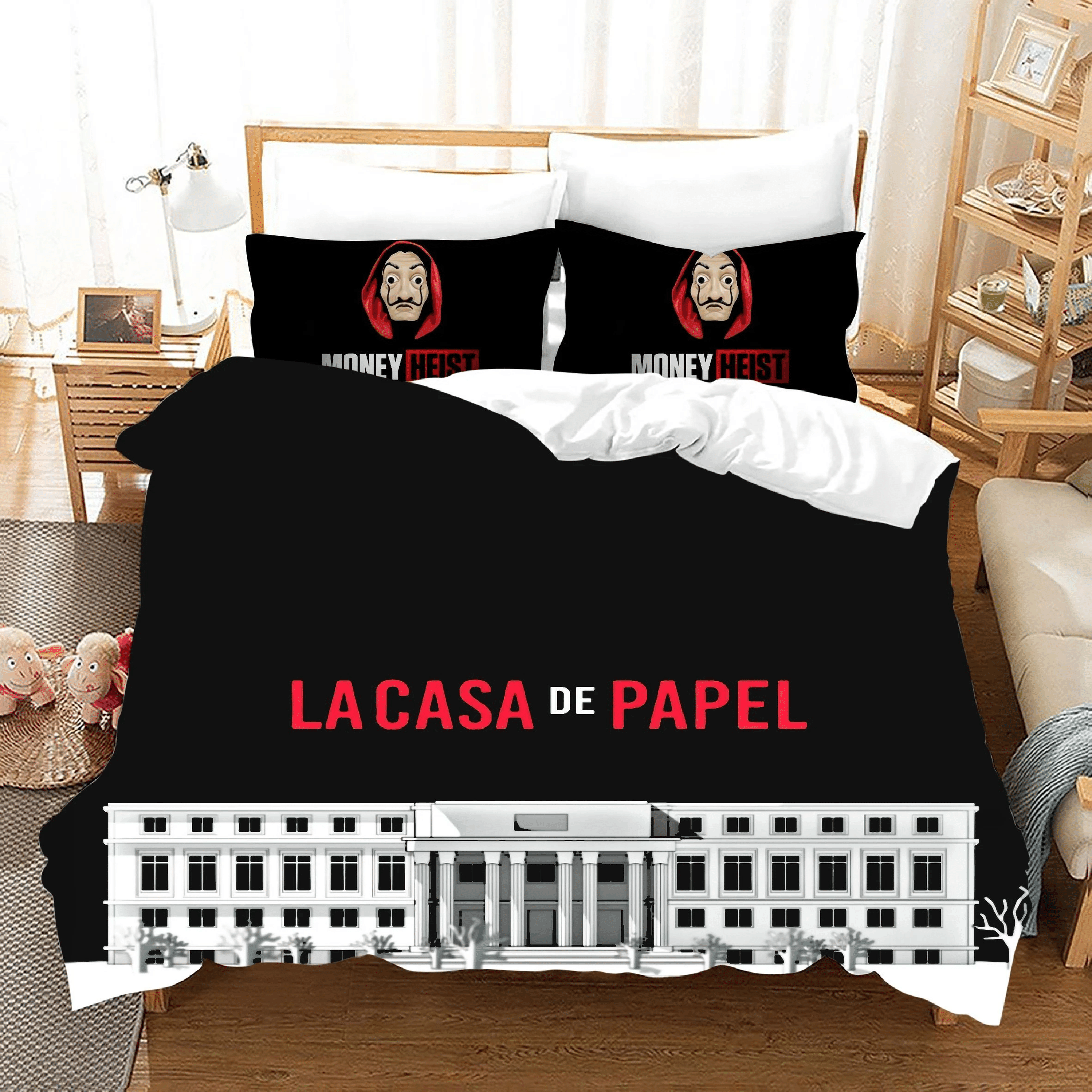 La Casa De Papel 26 Duvet Cover Pillowcase Bedding Sets